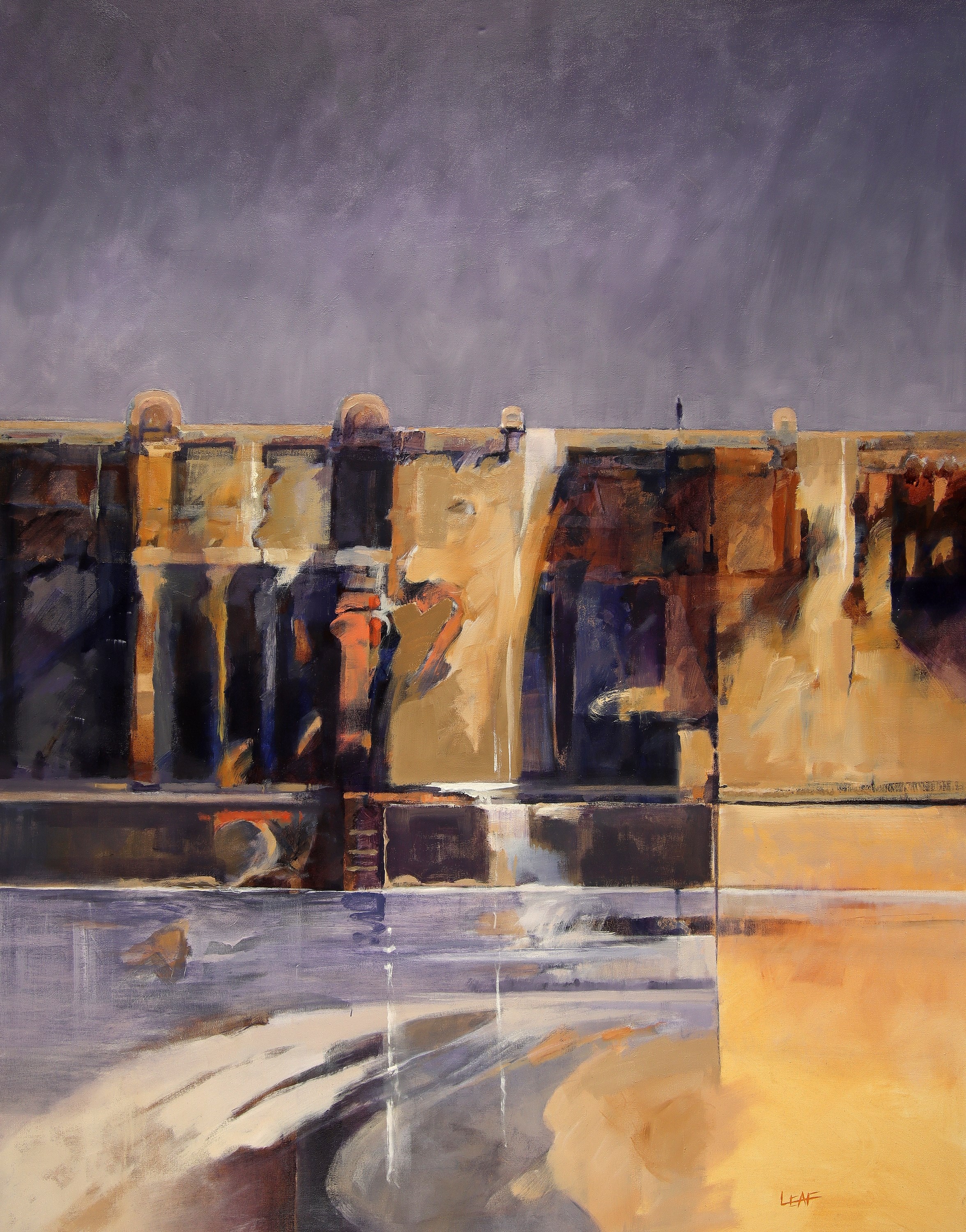 John Leaf — Painting 18, 2015